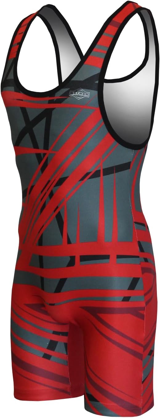 Matman USA The Tilt Men's & Boy's Wrestling - Weightlifting - Exercise Singlet - Made in the U.S.A.
