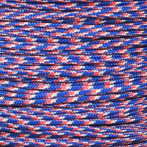 PARACORD PLANET 50 Feet Hanks Of 425 Paracord (3Mm) Made Of 100% Nylon Black, 50' - Image 2