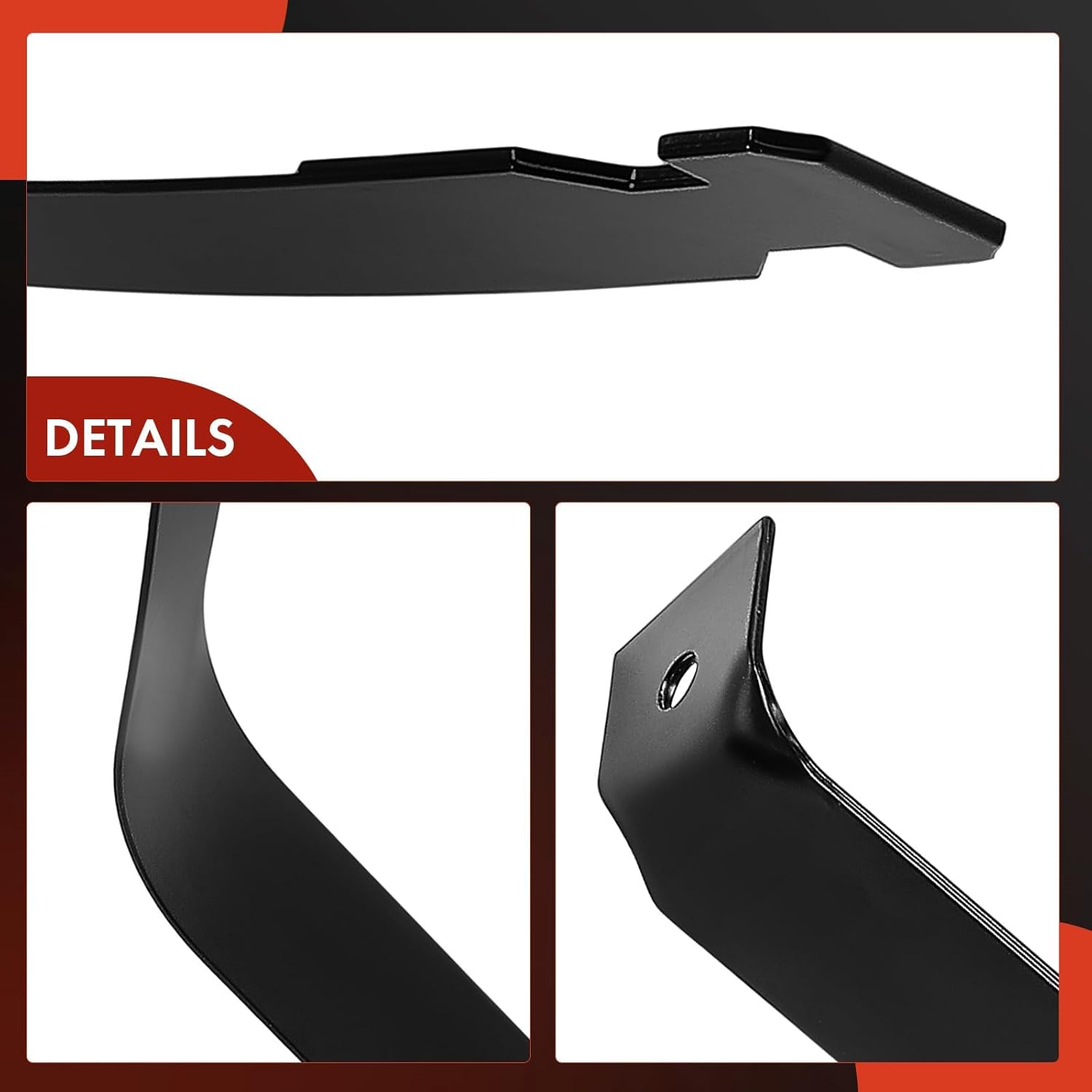 A-Premium 24.5 Gallon Fuel Tank Straps Compatible with 4WD Ford Model - F-150 1997-2003, F-150 Heritage 2004, F-250 1997-1999, Lobo 1997-2003