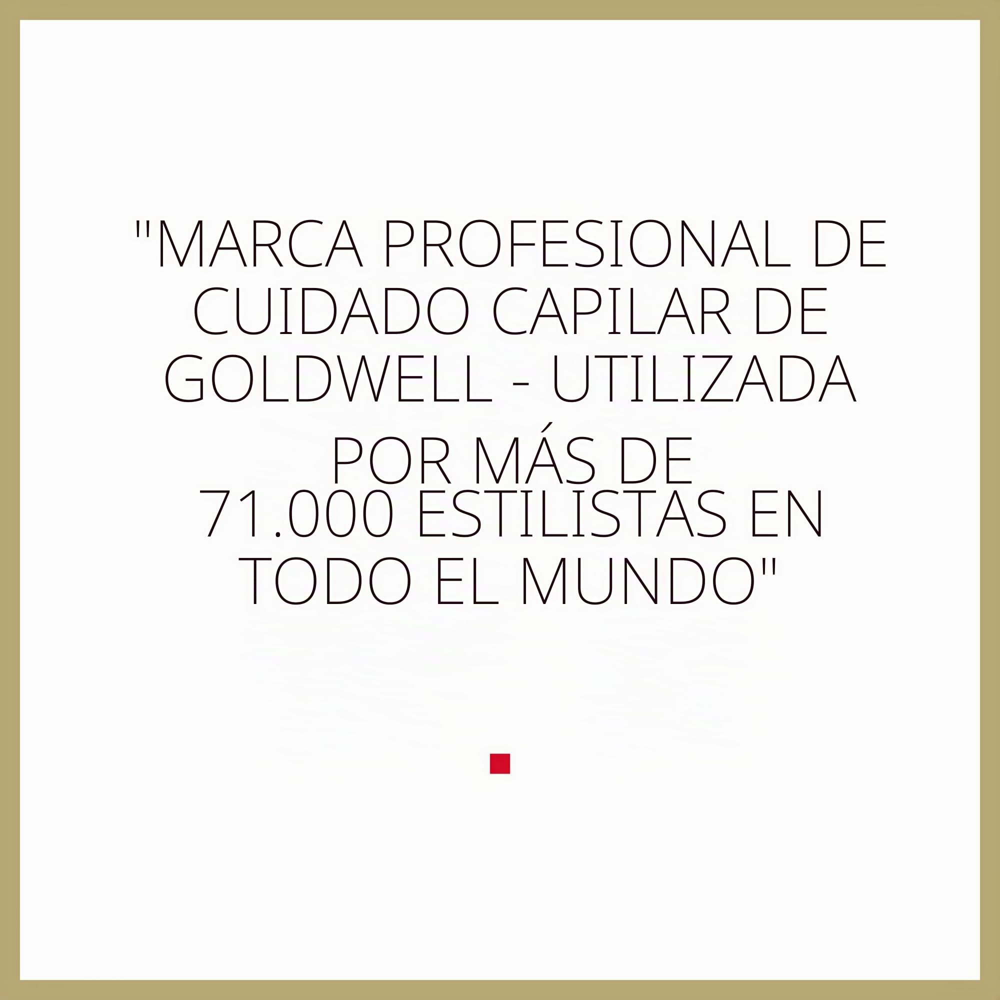 Goldwell, Cuidado del pelo y del cuero cabelludo - 1 unidad