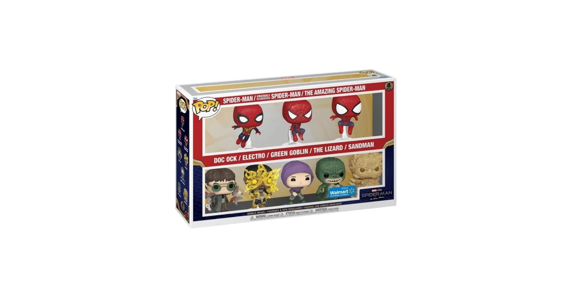 Amazon.com: Spider-Man 8 Pack - Funko POP! - Marvel