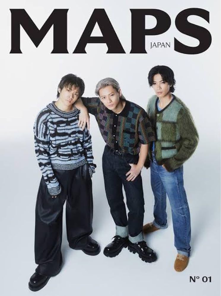 MAPS JAPAN 創刊号 日本版 表紙 Number_i Amazon.co.jp: 、MAPS JAPAN 創刊号 日本版 Numberi J : おもちゃ