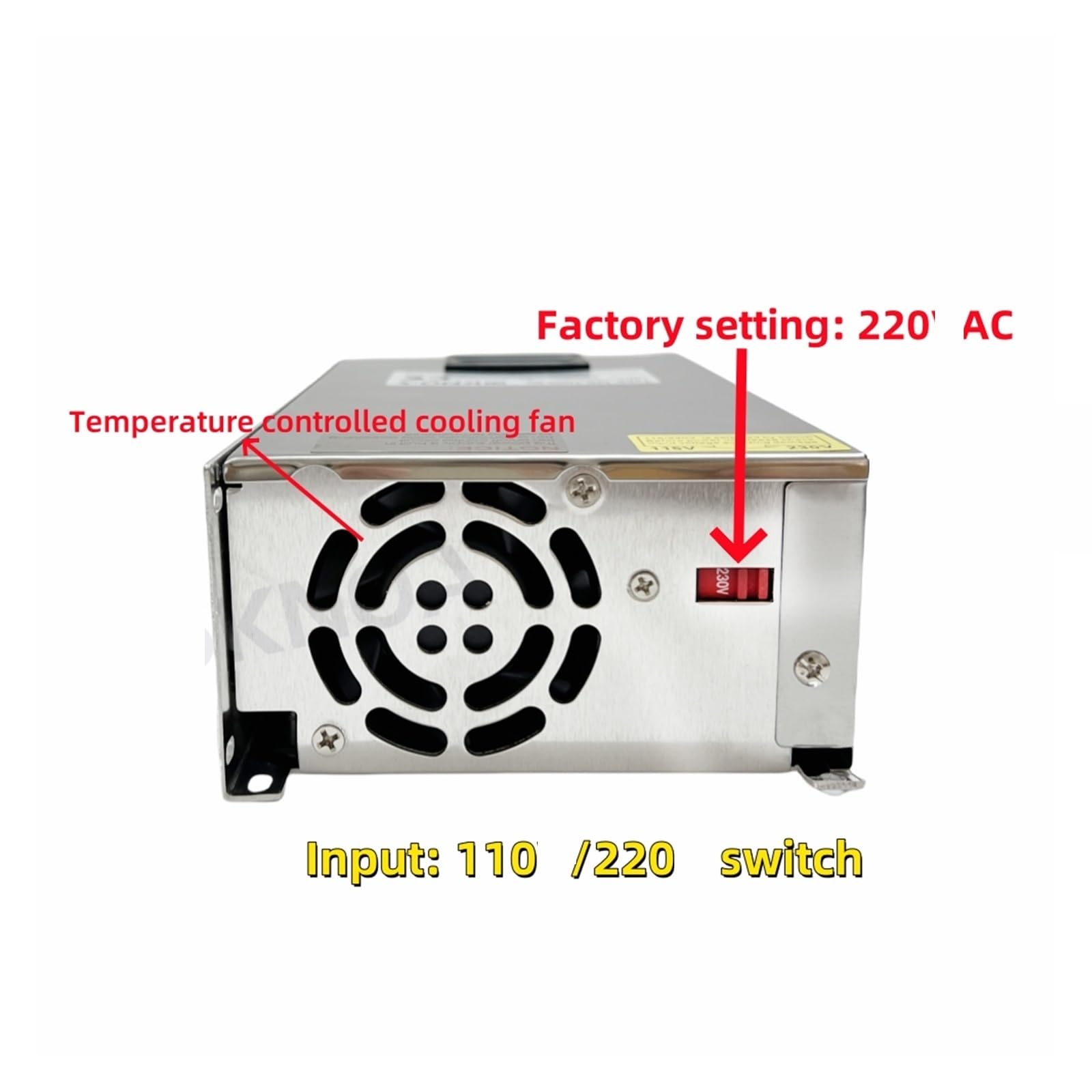 Variables Netzteil, Einstellbares 1000-W-Schaltnetzteil 0-12 V 13,5 15 24 36 48 60 72 85 100 150 200 110/220 AC Zu DC Industrie-SMPS(0-36V 0-27.5A)