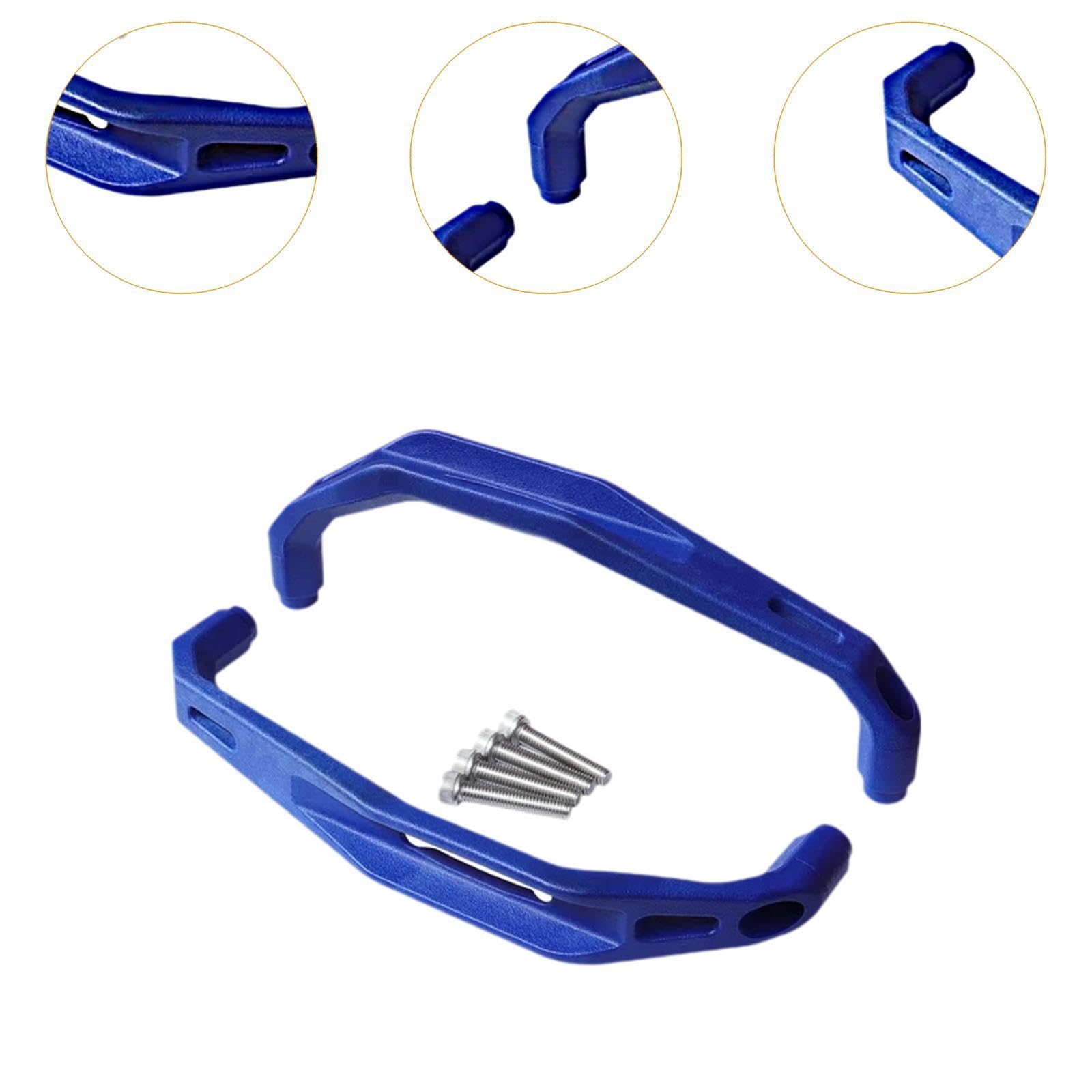 Manijas de agarre para Tenere 700 XT700Z XTZ 700, soporte trasero, Azul
