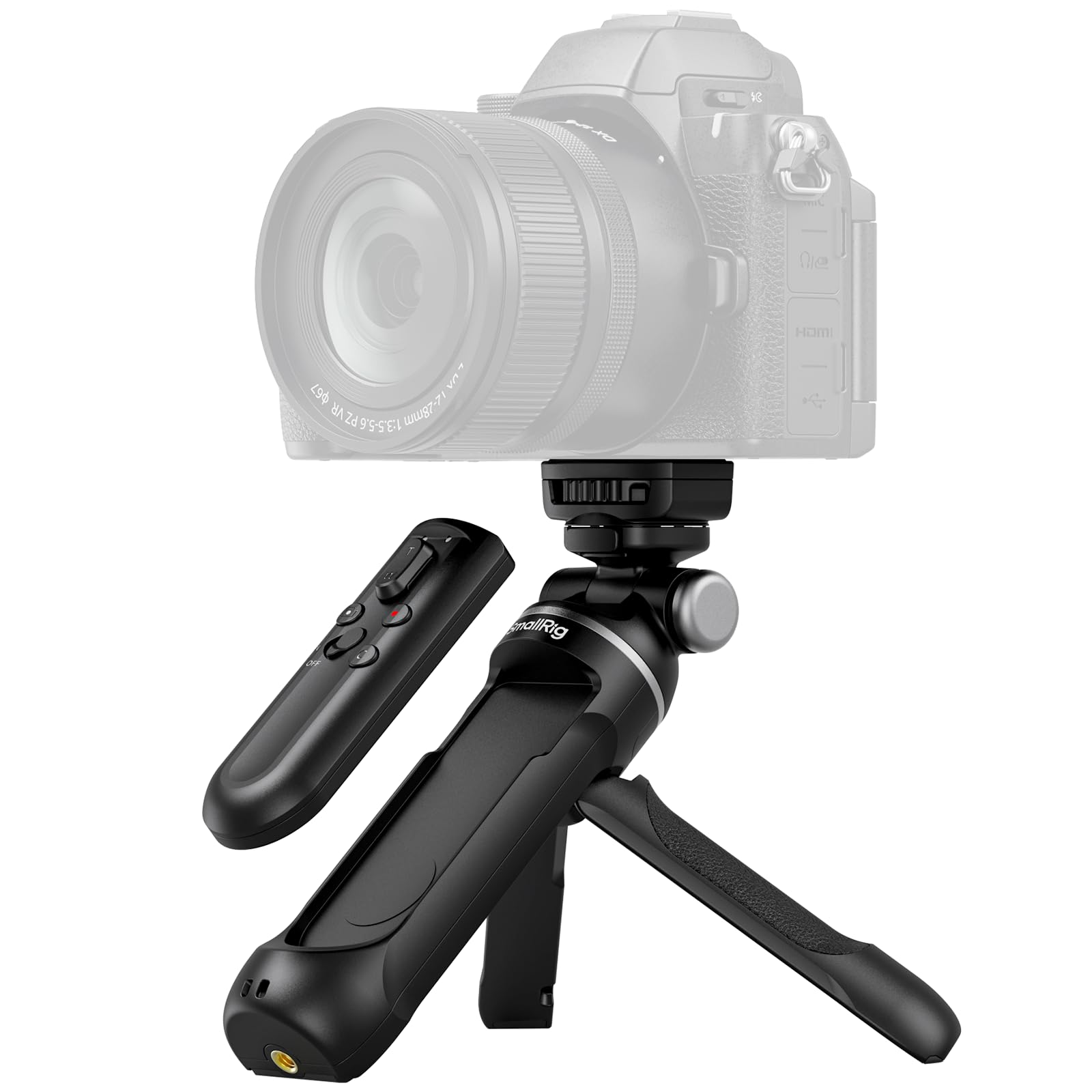 SMALLRIG SR-RG2 Multifunktionaler kabelloser Aufnahmegriff, Verstellbarer Selfie-Stick, ferngesteuerte Kamera, für Nikon, für Canon, für Sony, für Vlogging, Live-Streaming, tägliches Filmen – 4551