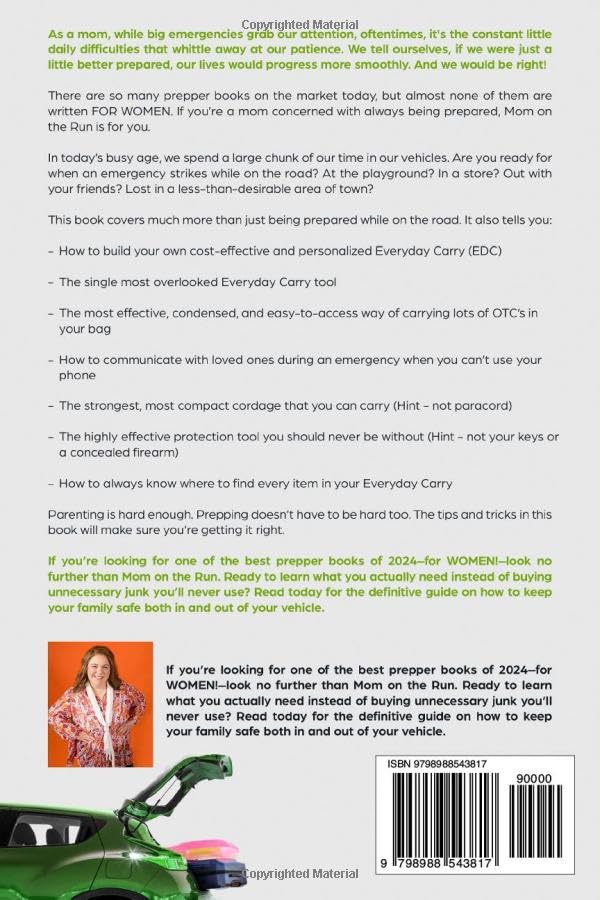 Vista 2 de Mom on the Run Prepping for Lifes Emergencies When You're Away from Home (Are You Prepared, Mama)