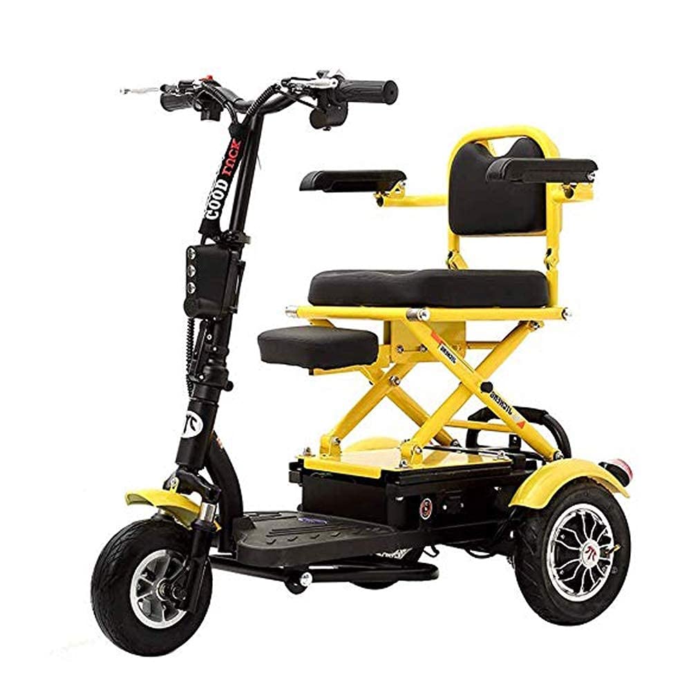 Buy Lightweight Wheelchair Compact Folding Portable Electric Tricycle