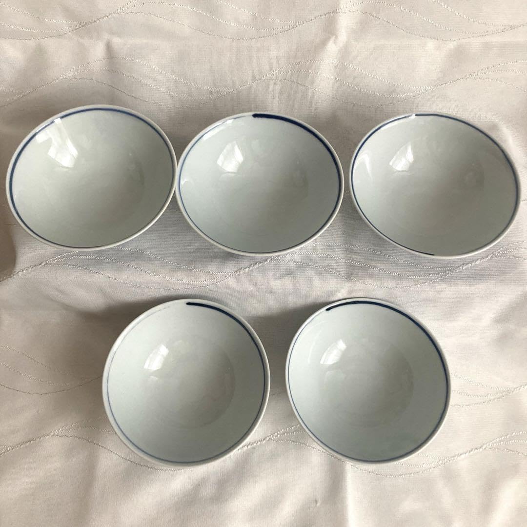 15、有田焼　清山　茶碗　5枚セット 15、有田焼 清山 茶碗 5枚セット