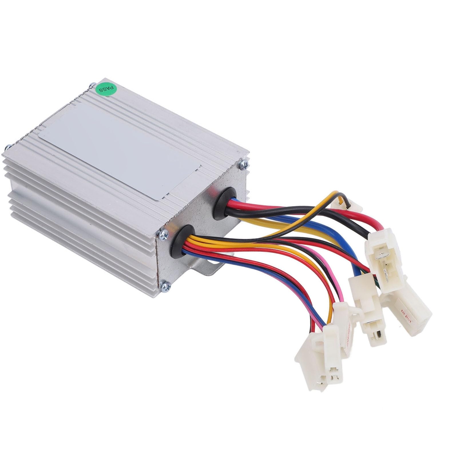 Jiawu Zestaw Silnika Redukcyjnego o Wysokiej Wydajności 12 V 350 W do Skutera Elektrycznego, Modyfikacja DIY, Korpus ze Stopu Aluminium, do Rowerów Elektrycznych, Mini Motocykli