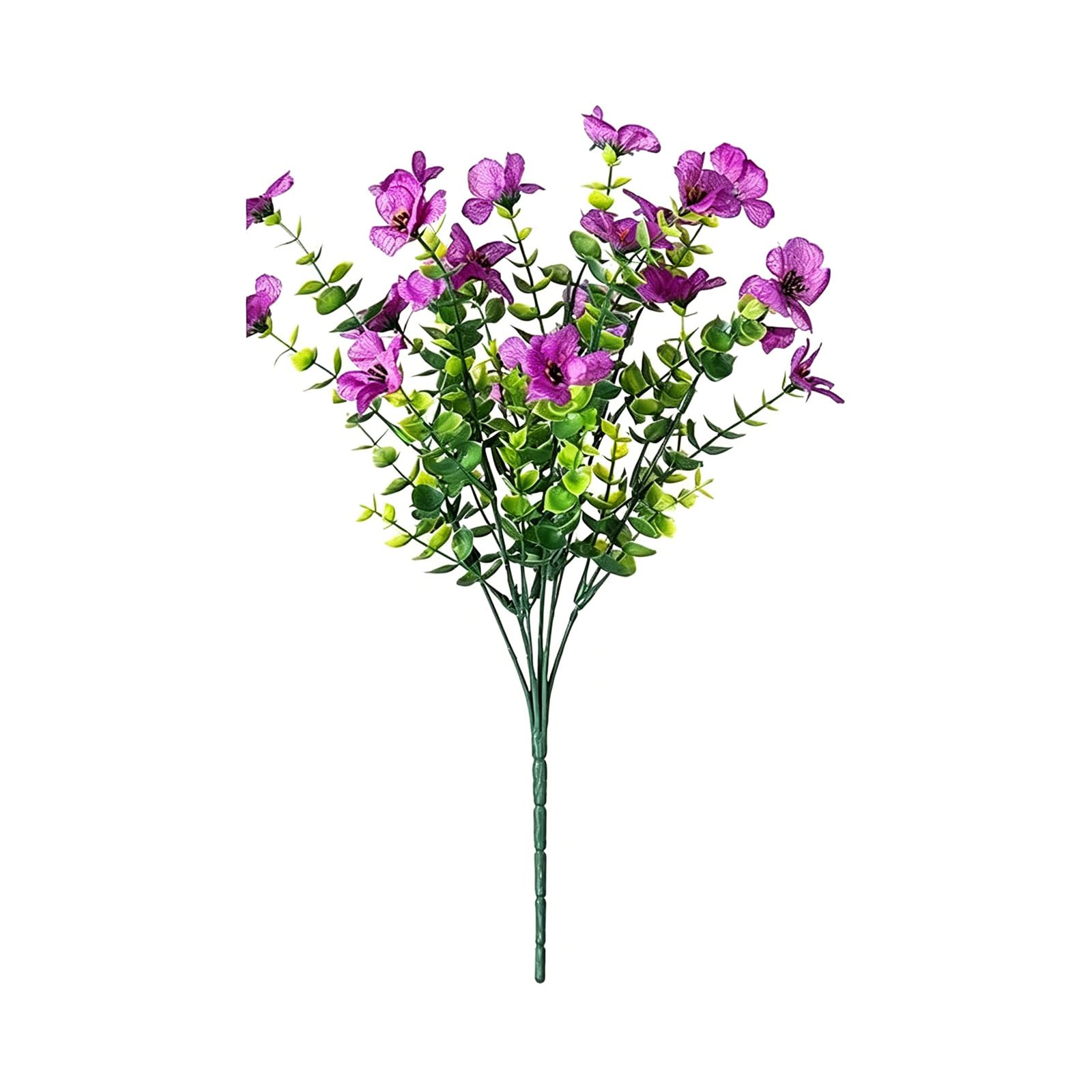 NEWFT Realistic Simulation Flower With Adjustable Iron Wire Stems Artificial Flower for Wedding Decoration