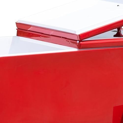 Miniatura 10 de Nevera con ruedas Tenive, 80 cuartos de galón, portátil, hielera para patio, fiesta, bar, bebidas, entretenimiento para aire libre, carro para