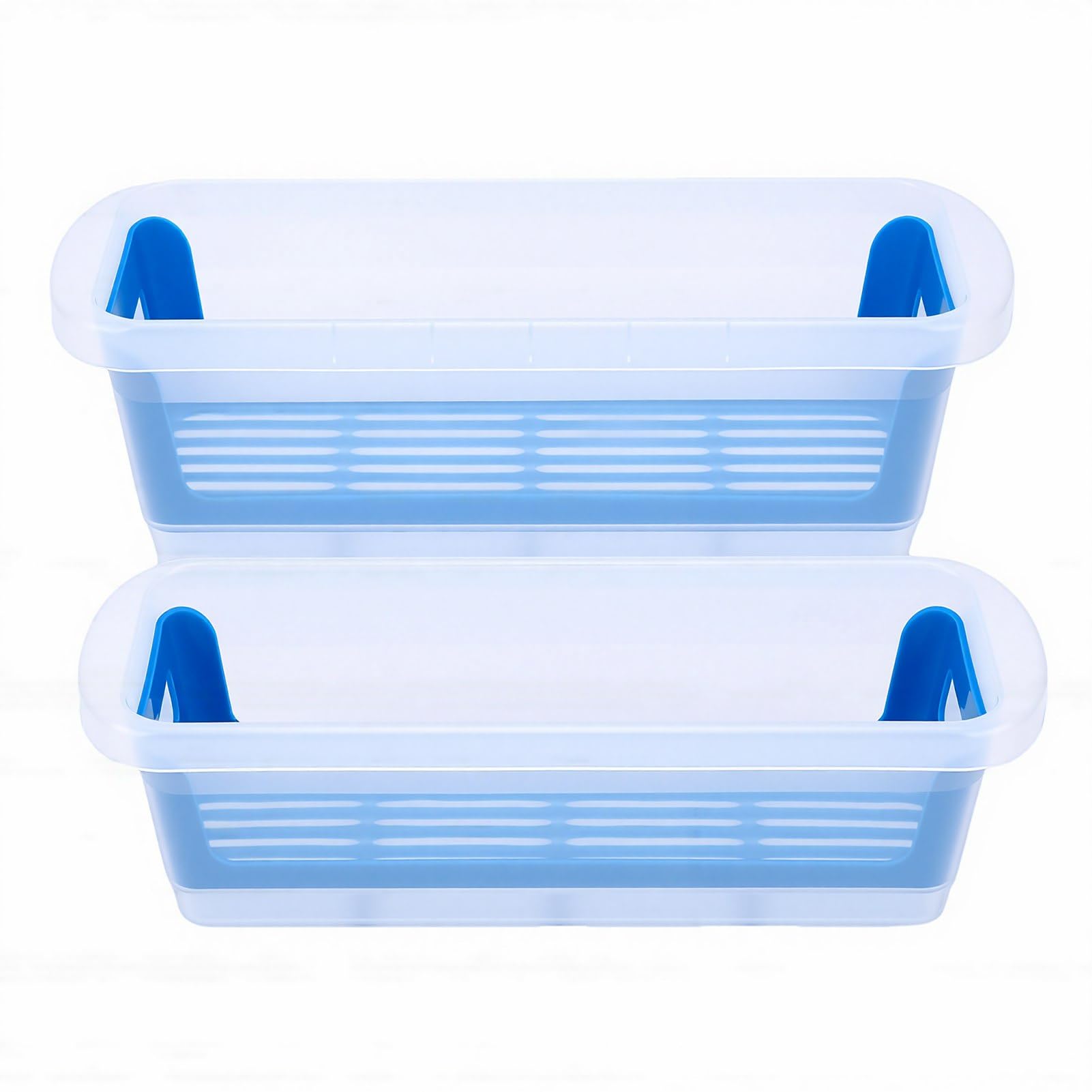 Batter Bowl Set con Dimensioni Nidificate, 2 Pezzi (BLUE)