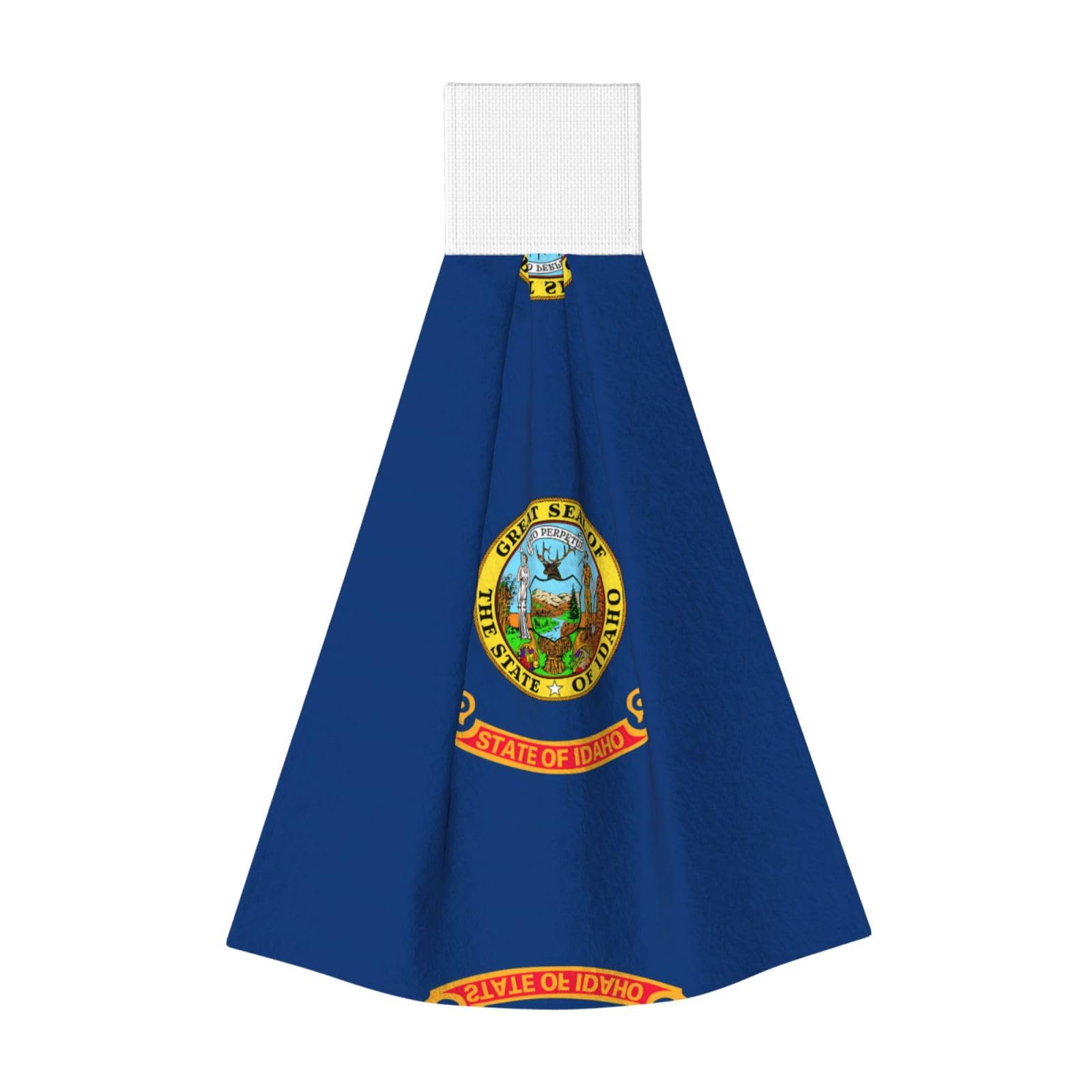 Idaho state flag Highly Absorbent Dish Towels Soft Coral Fleece Wipe