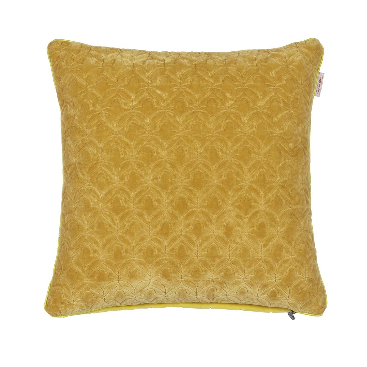 Pip Studio Quilty Dreams Farbe Bright Yellow Größe 45x45