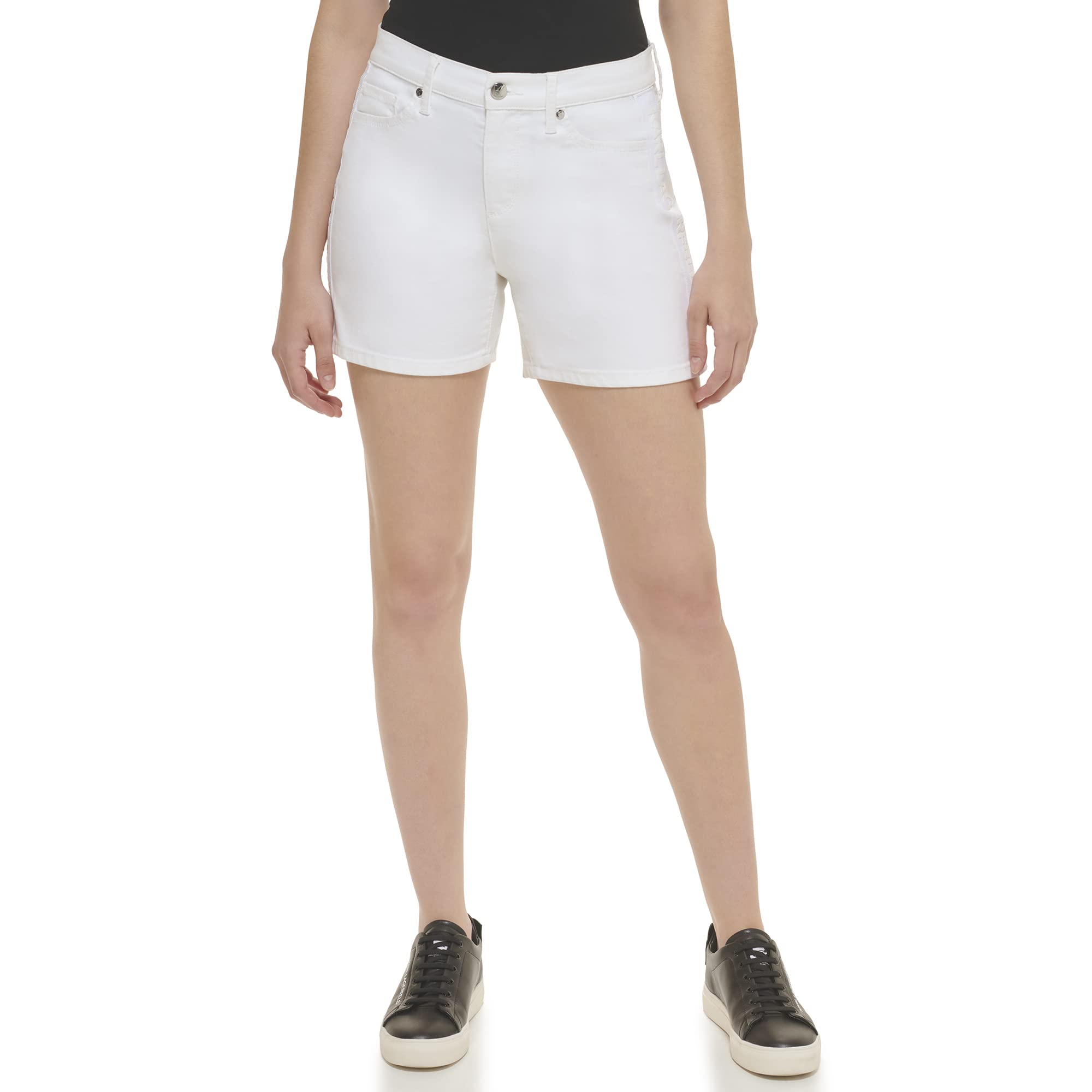 KARL LAGERFELDWomen's Skinny Logo Taping Short