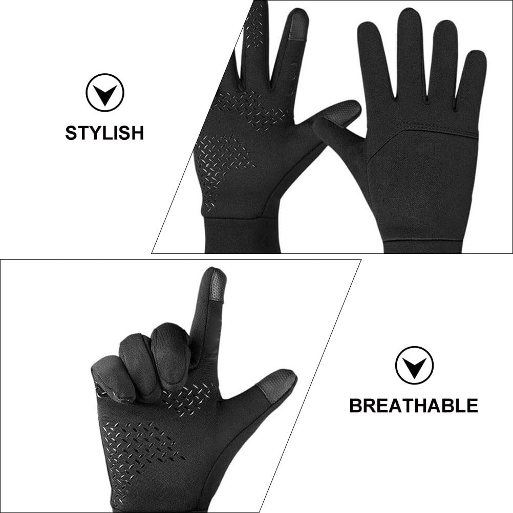Baluue Touchscreen Winter Gloves for Men Women, Non-Slip Warmth Gloves for Winter Sports Riding Cycling Hiking Driving Touch Screen - Image 6