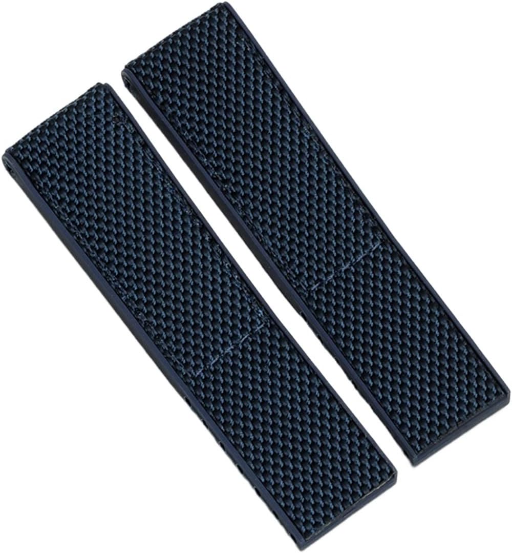 XMKT 22mm Nylon Rubber Watch band For Breitling Strap NAVITIMER WORLD Avenger navitimer bracelet