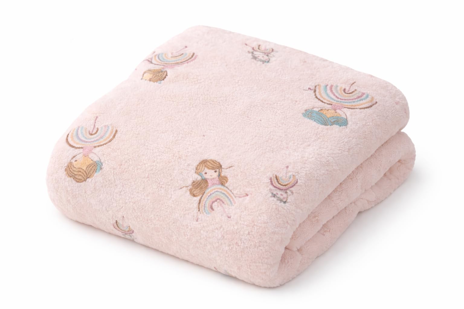 HABOO Premium Soft Pink Baby Towel (50 × 100 cm) | Ultra Gentle & Super Absorbent | Skin-Friendly Cotton Towel for Newborns, Infants & Toddlers | Cute Pastel Print-image-28