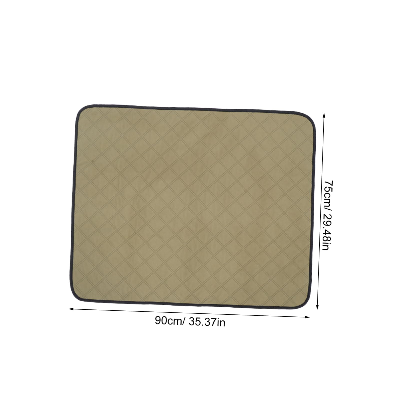 BESTonZON 2 Tappetini Igienici Lavabili per Riutilizzabili Impermeabili e Antiscivolo per Addestramento e Protezione Design