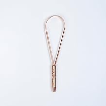 Copper Tongue Cleaner For Kids & Adults For Fresh Breath & Bacteria Removal Improved Taste Sense & Oral Hygiene, Ayurvedic Tongue Scraper For Bad Breath