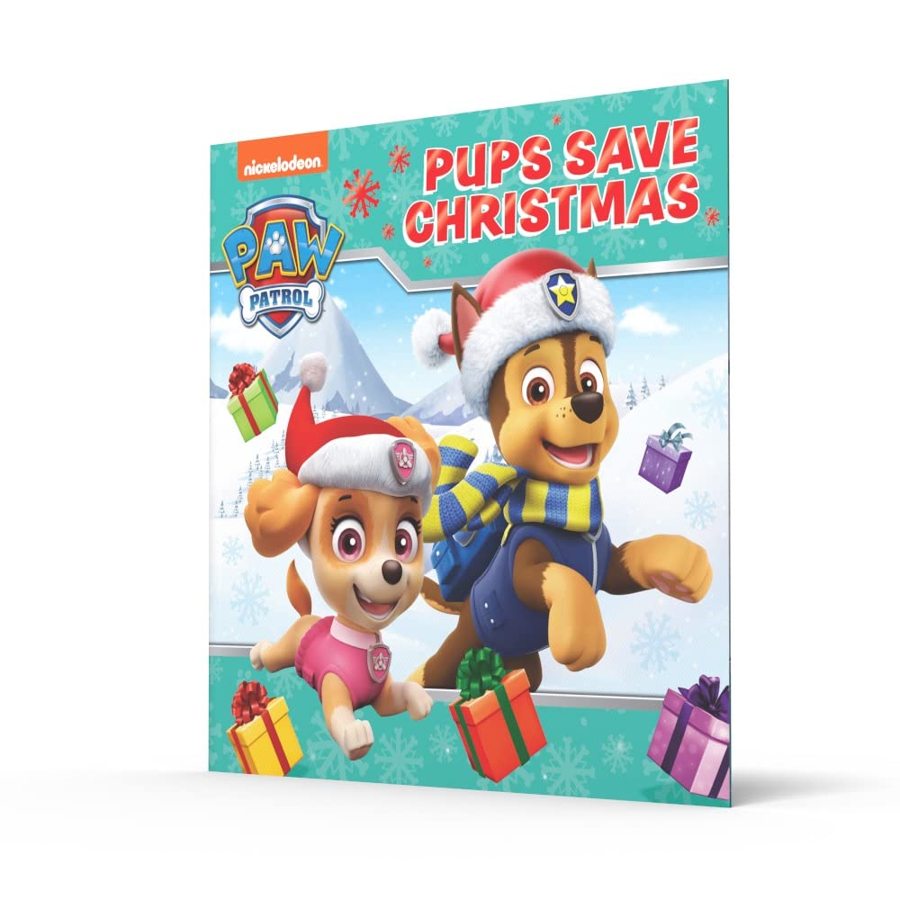 PAW Patrol Picture Book – Pups Save Christmas: A festive illustrated adventure story book for children aged 2, 3, 4, 5 based on the Nickelodeon TV Series, featuring special guest Santa!