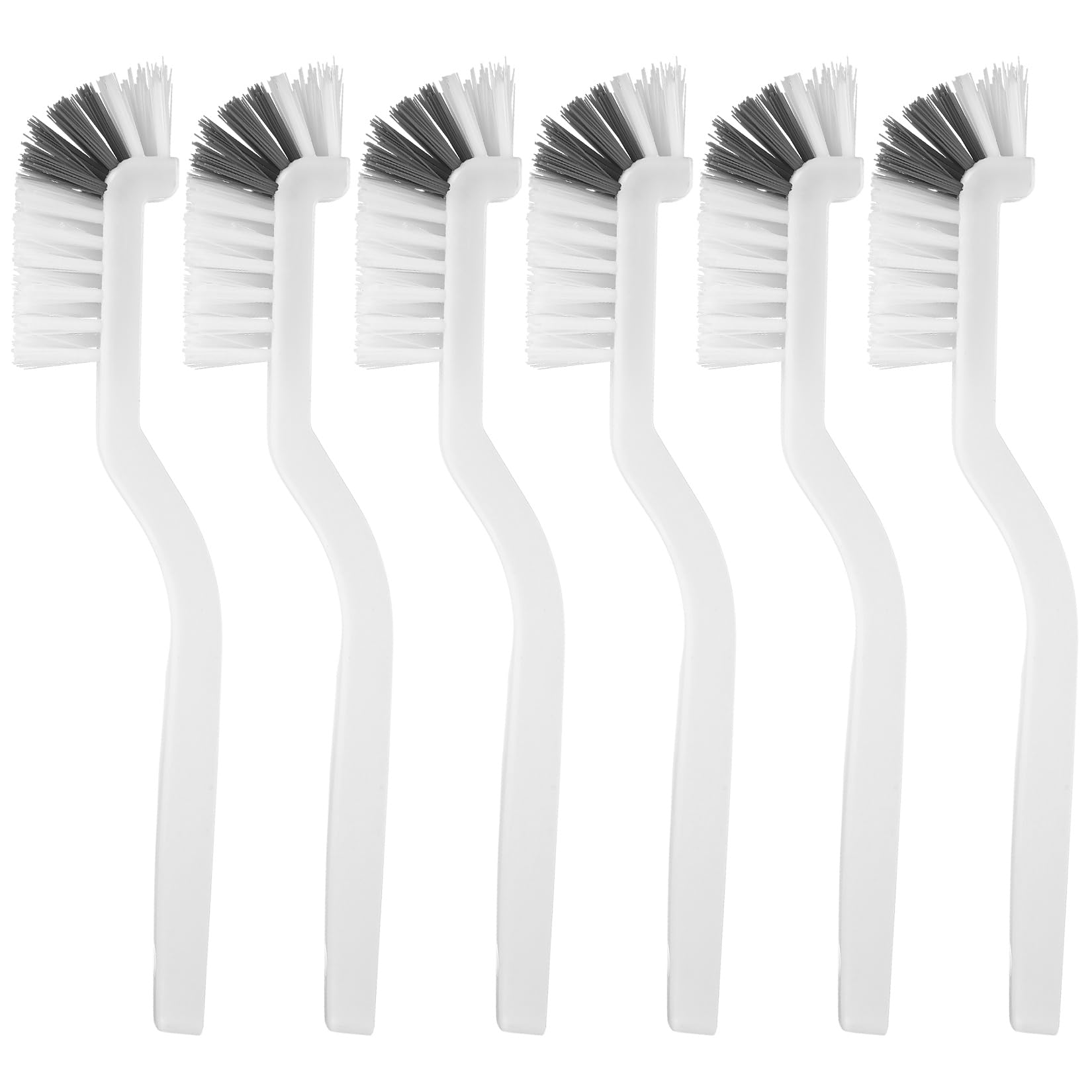 Set 2 Spazzole Da Cucina Angolari Per Pulizia Profonda - Testina A 90° Per Bottiglie, Lavelli, Binari Finestre