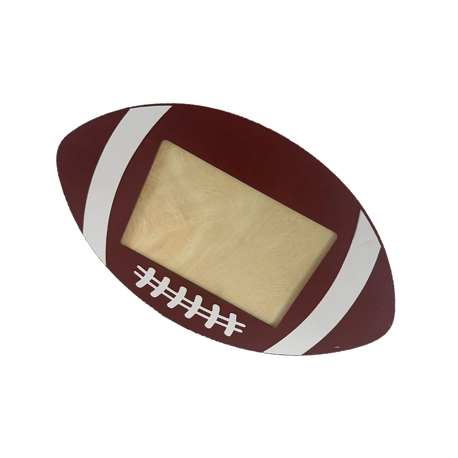 APGLSXY Themed Wooden Photo Frame Featuring Soccer Basketball Baseball and Athletic Ball Shapes for Home Display Football Photo Frame