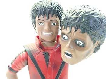 カ*オ様 [希少品]マルサン マイケルジャクソン スリラー 面取れ フィギュア マルサン マイケル・ジャクソン ゾンビ版 スリラー 面取れ