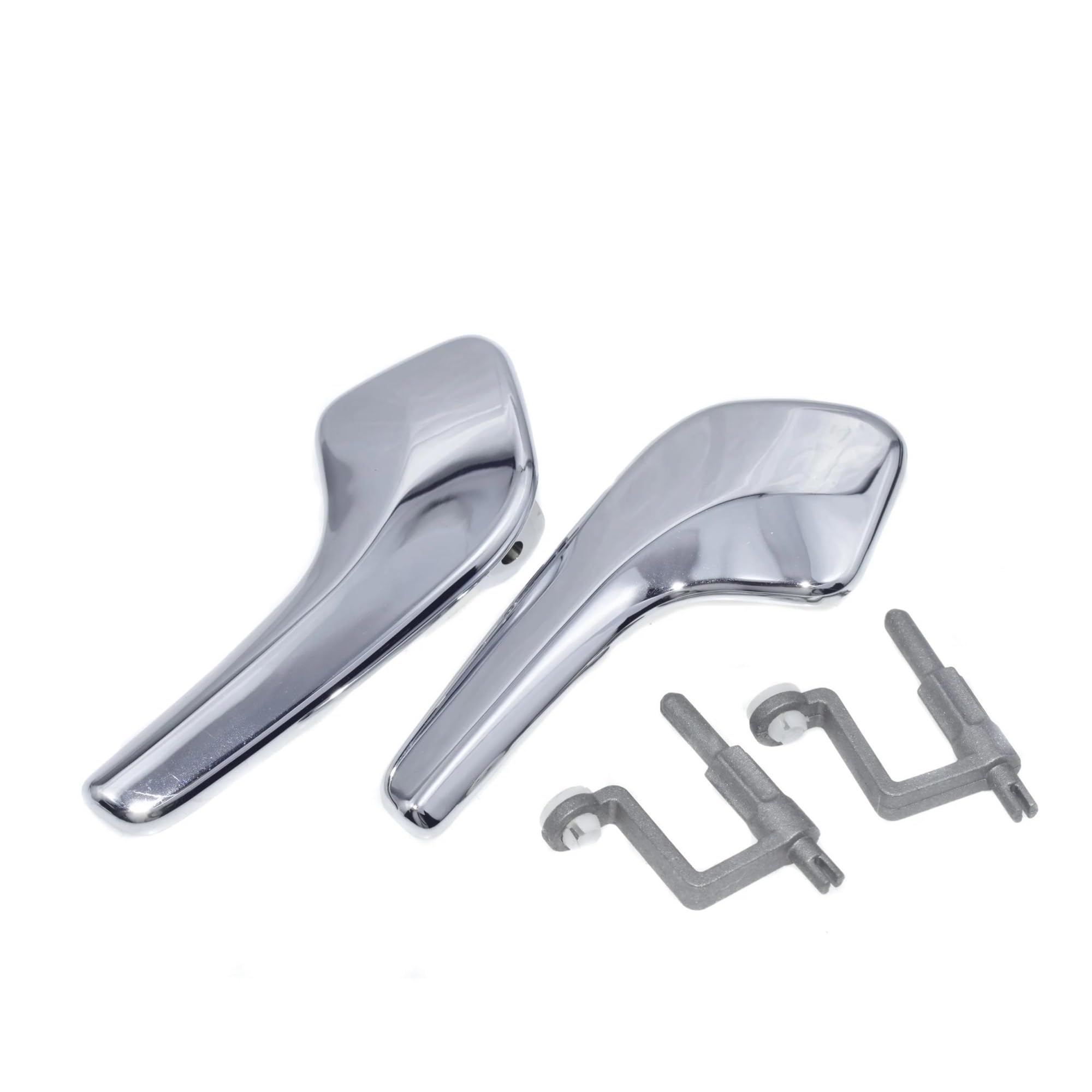 ELEKMPMGTD 13297813 13297814 Left Right Car Inside Door Handle for Opel for Corsa D 2006-2016 Interior Door Handle(Left Right 2)