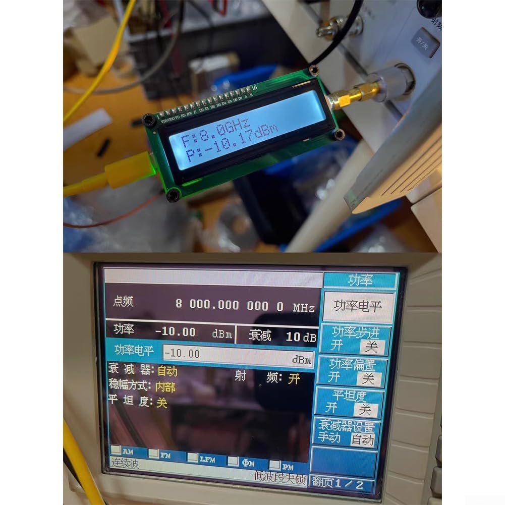 RF-Leistungsmesser SMA-Anschluss 0-8 GHz 24 Bit ADC-Signalmessung