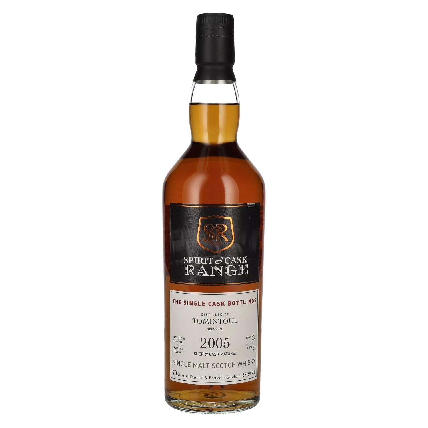 Spirit & Cask Range Whiskymax Tomintoul Single Cask Sherry Cask Matured 2005 53,5% Vol. 0,7L