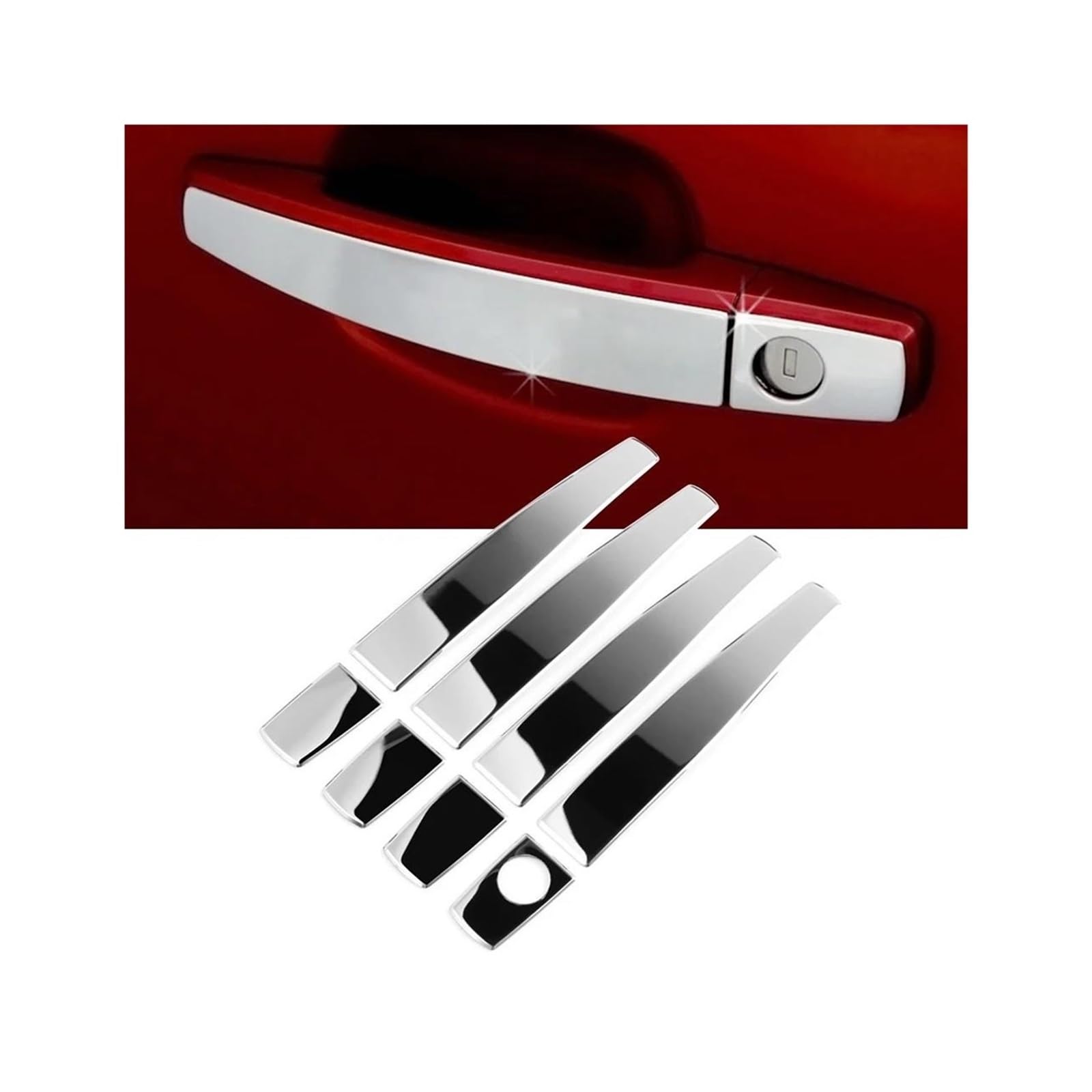 NVNZMFPPW Exterior Door Handles Cover for Buick for Allure for Regal for Excelle for Lacrosse 2009 2010 2011 Auto Decoration Accessories Car Styling