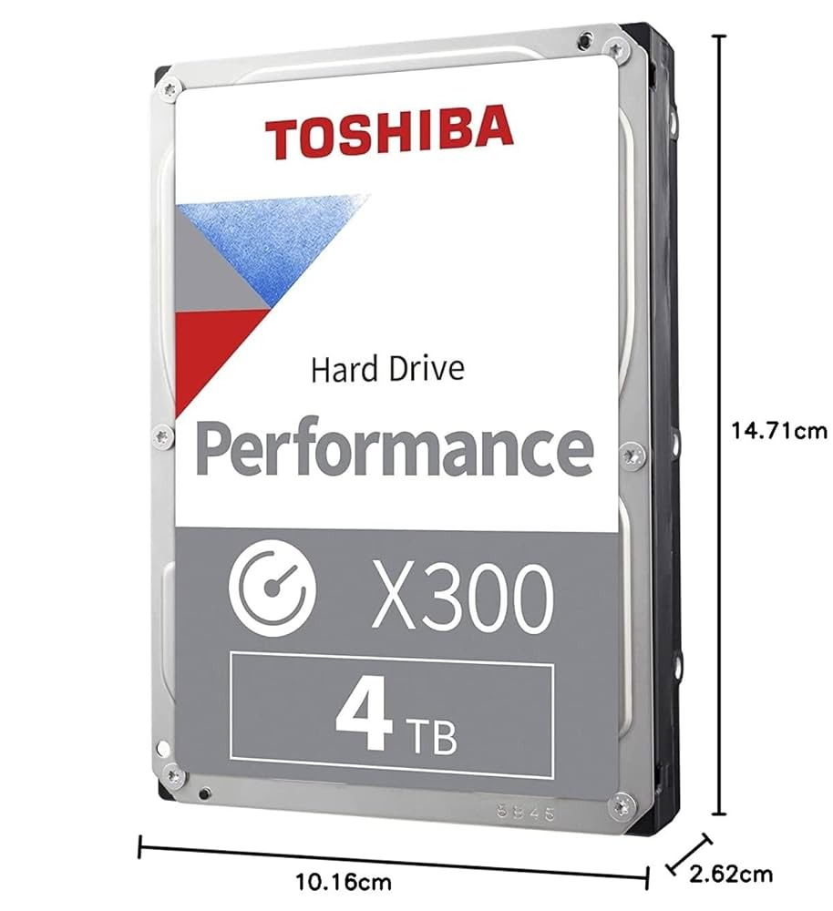 東芝 - 4TBx2 Toshiba Performance X300 ２台セット High-Performance Internal Hard Drive | Toshiba X300 HDD