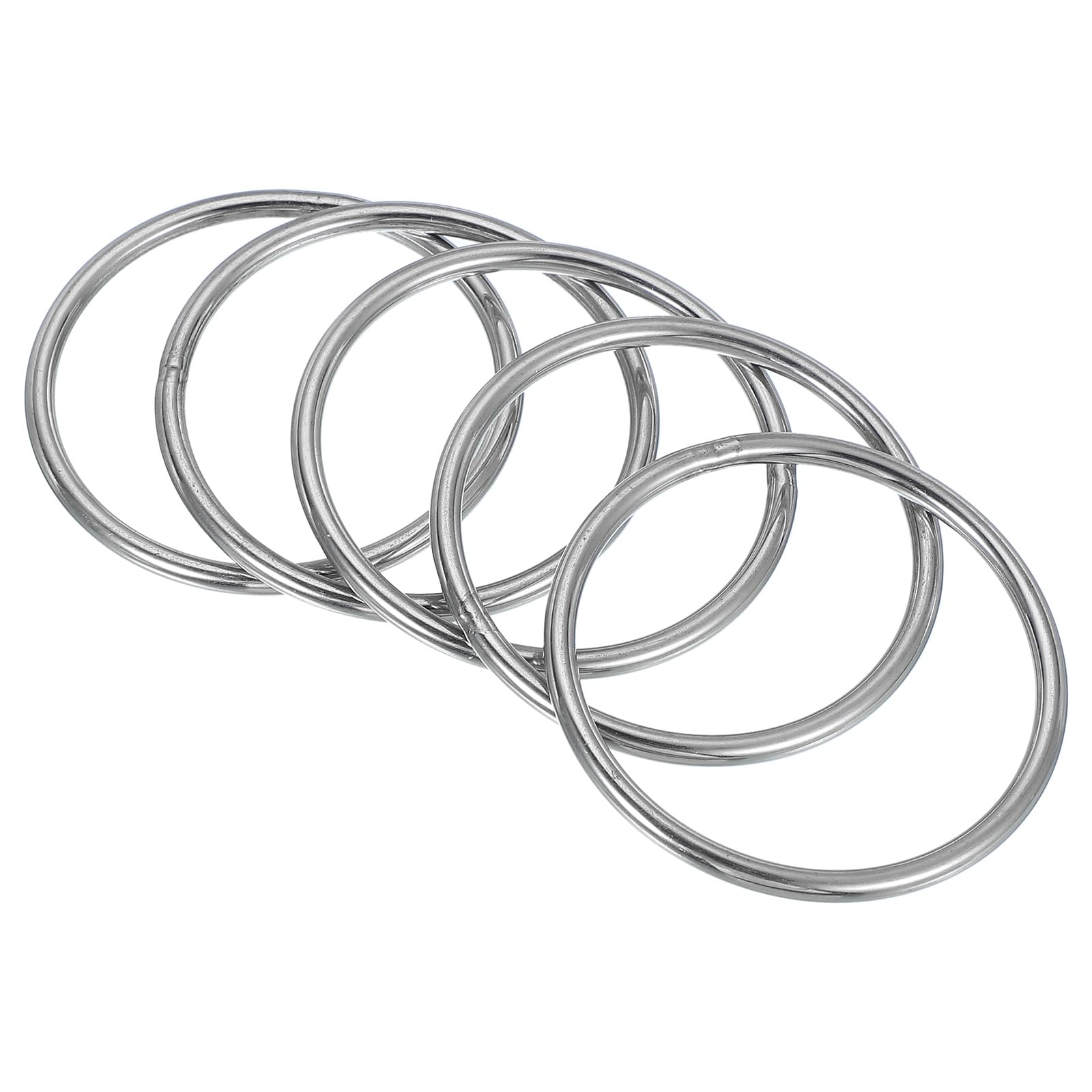 PATIKIL 2.4" Metal O Ring