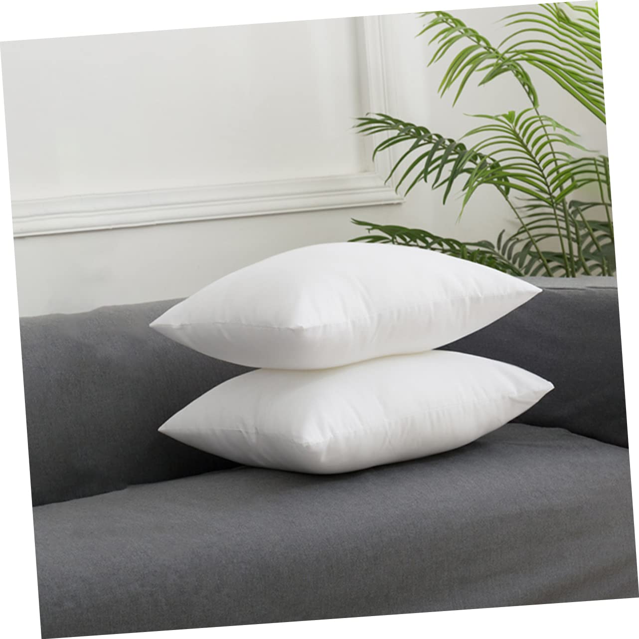 Yardenfun Inserti Per Cuscini 45x45 Cm in Pp Cotone Morbido, Set Da 2 Pezzi, Imbottitura Decorativa e Confortevole