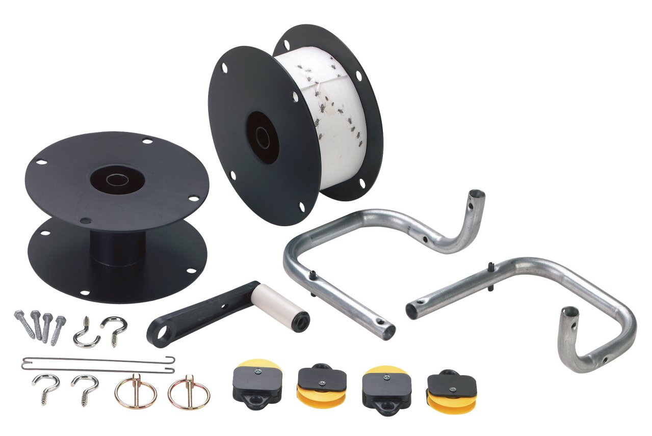 cit Kerbl 29976 Flymaster - Nastro per Mosche Completo, 400 m
