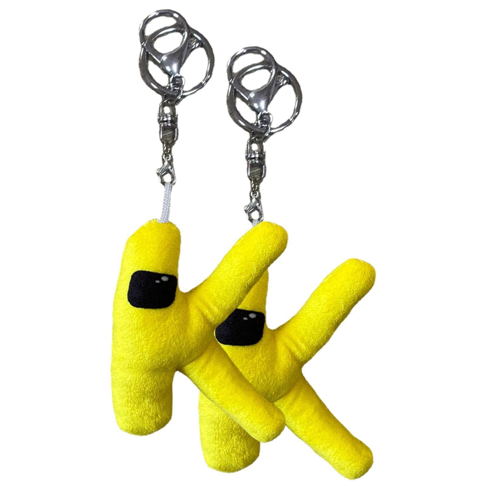Buy Moukkey Alphabet Lore Plush Toy Keychain, 2pcs Letter Plush Doll, 3