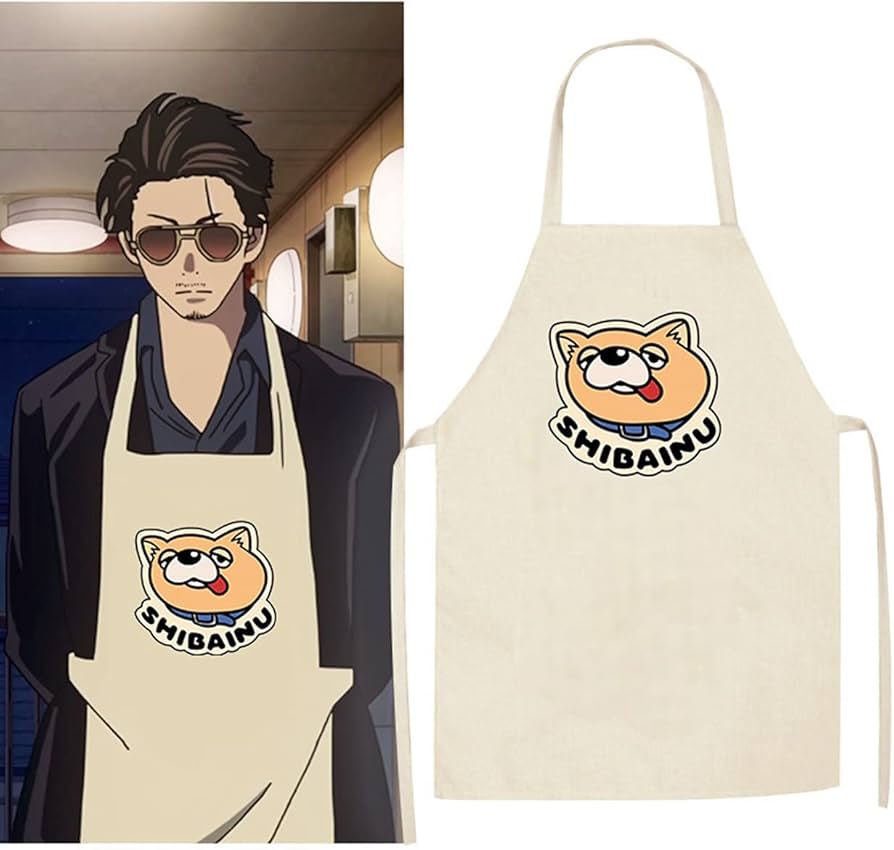 Amazon.co.jp: 極主夫道 エプロン コスプレ 衣装 龍 首掛け エコバッグ