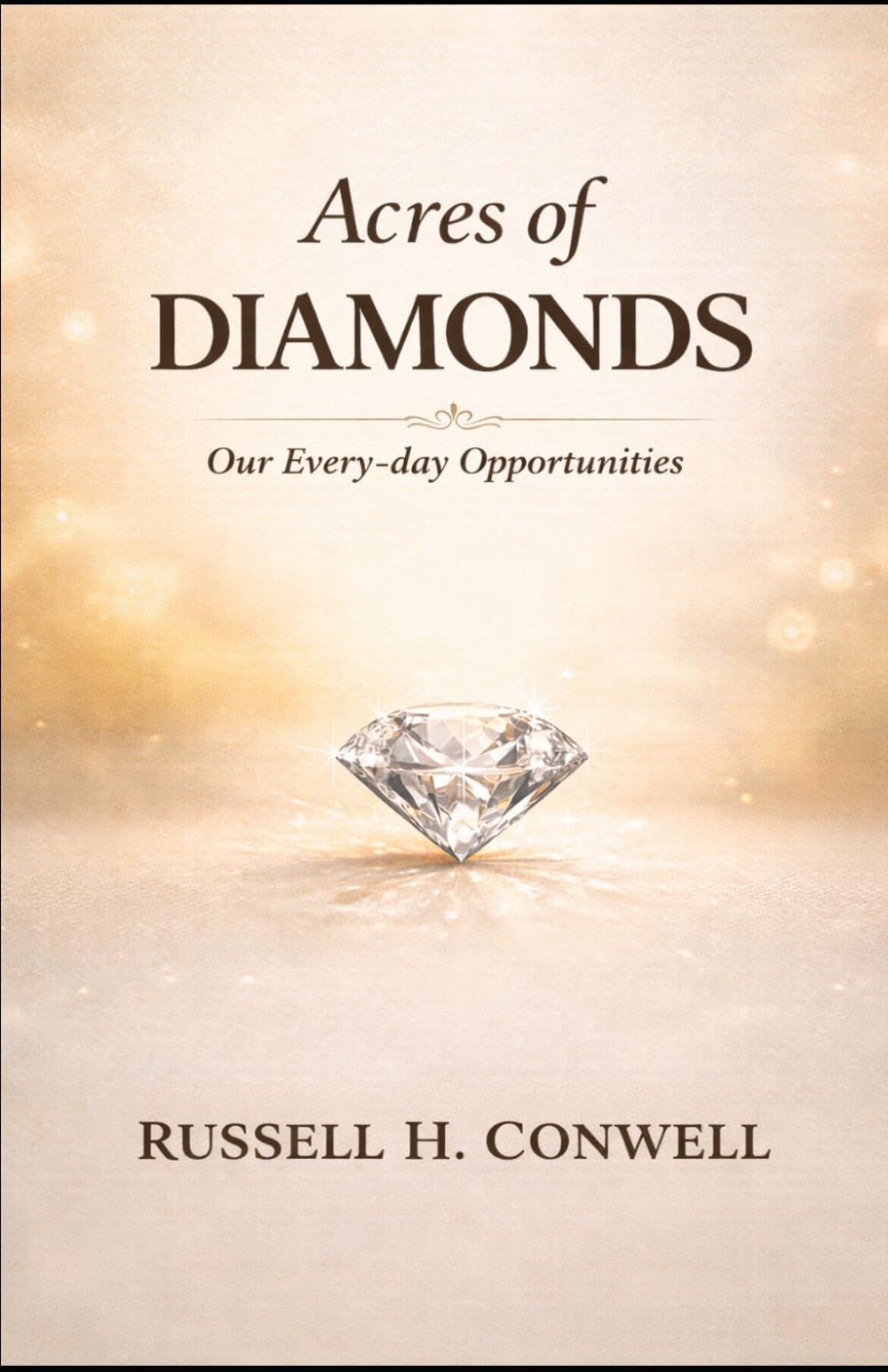 Acres of Diamonds Our Every-day Opportunities