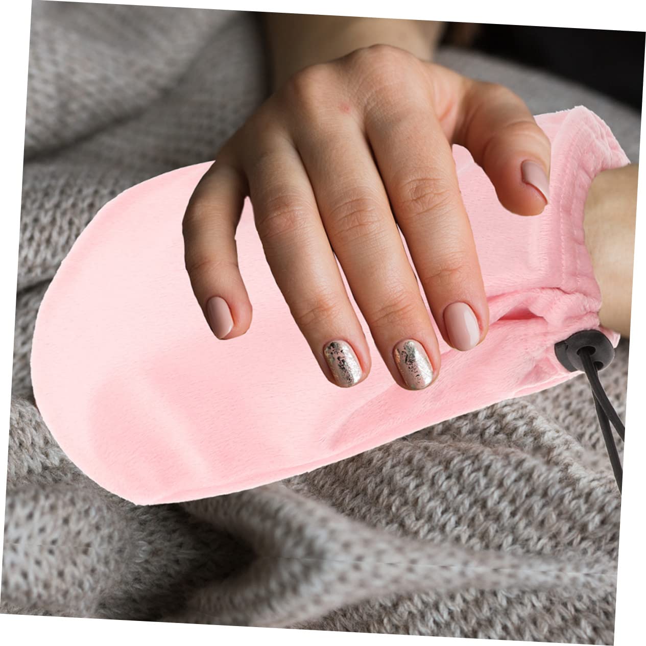 MERRYHAPY Insulated Moisturizing Gloves Paraffin Wax Mitts for Hand Foot Therapy Cloth Mittens