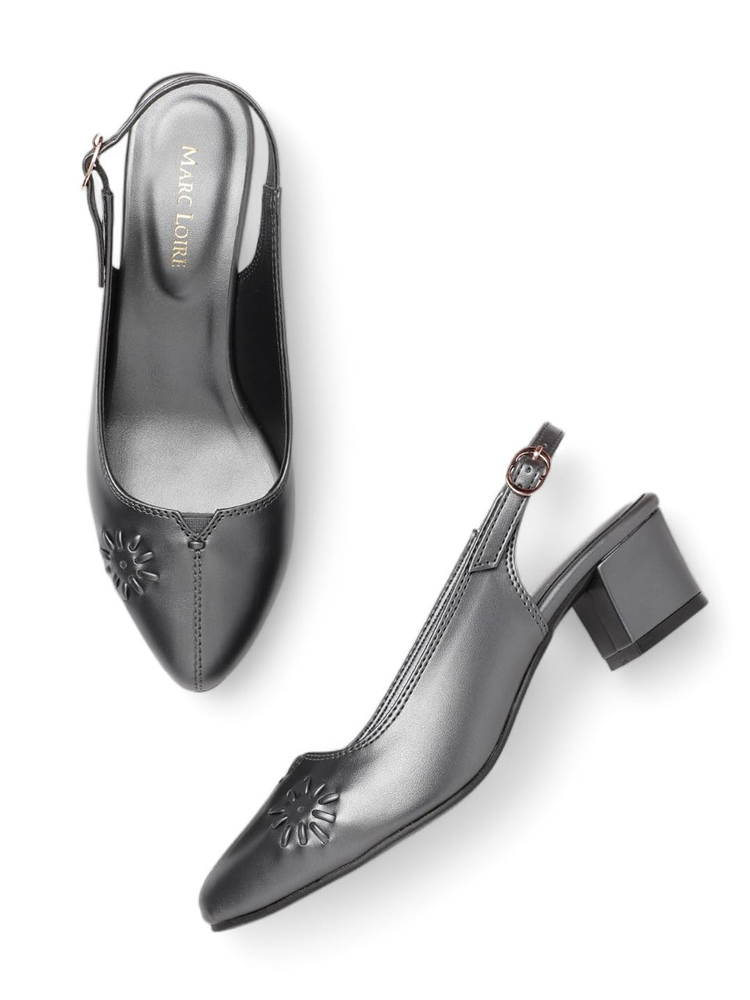 Women's Pointed Toe Block Heel Pumps Shoes for Party, Office and Formal Occasions