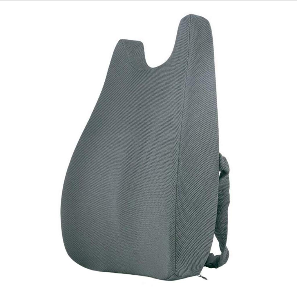 Coussin lombaire mousse mémoire : support dos pour ordinateur et siège auto