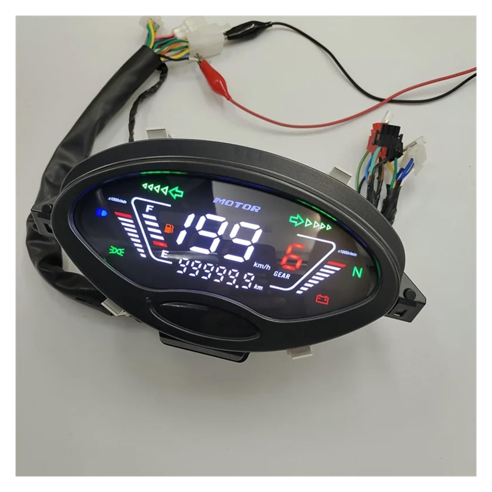 Compteur De Vitesse Moto Noir pour Ho&NDA Charisma 125X Wave125s Innovation 125 Nova JL125 Accessoires Moto Tachymètre
