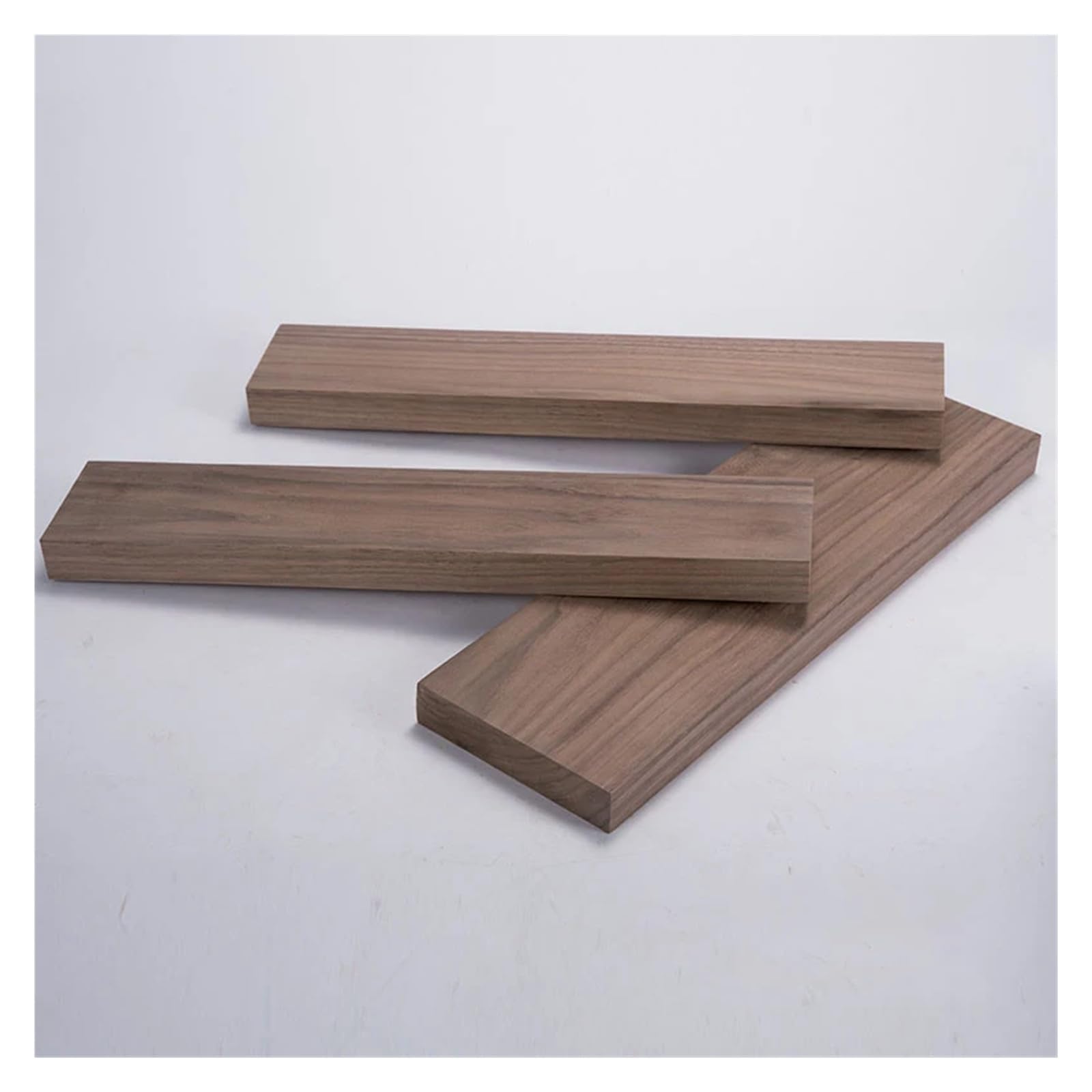Rzeźba drewno czarny orzech naturalne drewno deska ręcznie robiona DIY lite drewno rzemiosło rzeźba materiał drewniane paski wsparcie dostosowane rozmiary drewniane patyczki (40 x 15 x 2 cm 1 szt.)