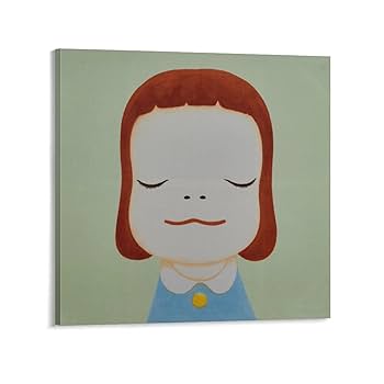 Amazon.co.jp: 奈良美智 ポスター 印刷 ポスター キャンバス