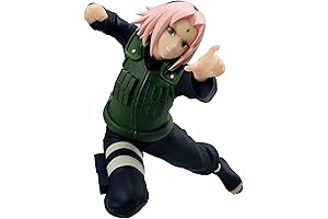 Banpresto Naruto Shippuden Haruno Sakura II | Bandai Spirits Vibration Stars Figure Premium collectible