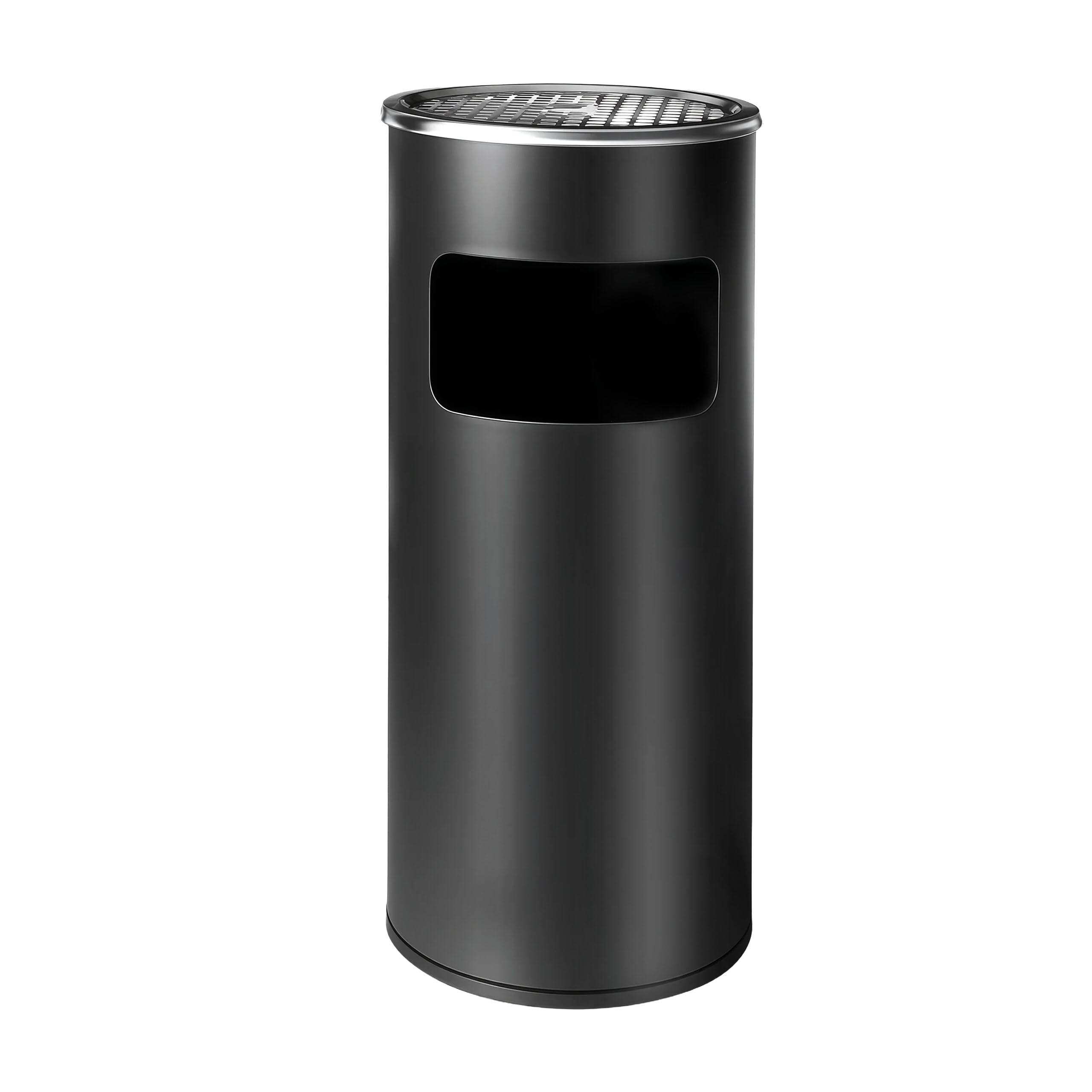 Relaxdays Standaschenbecher Rauchersäule, Metall, 30 L