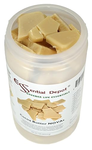 Miniatura 4 de Chips y trozos de manteca de cacao – sin refinar – orgánico – 1 libra – fácil de medir – NO: aditivos, conservantes, colorantes o desodorantes – sin