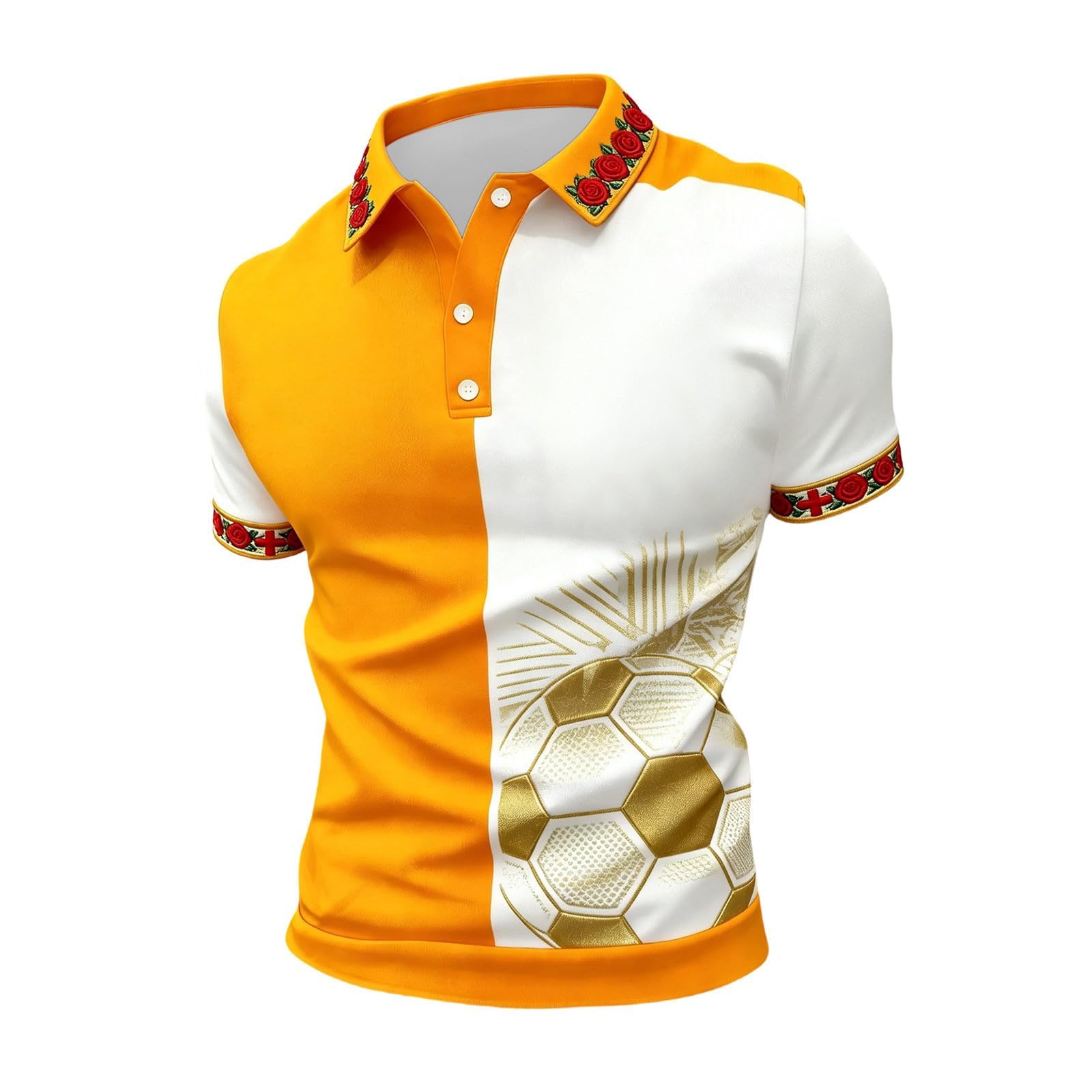 England St George's Cross Polo Shirt Classic Polo Shirt with Red England Flag Design Perfect for Football Fans Comfortable for Everyday Wear and Matches