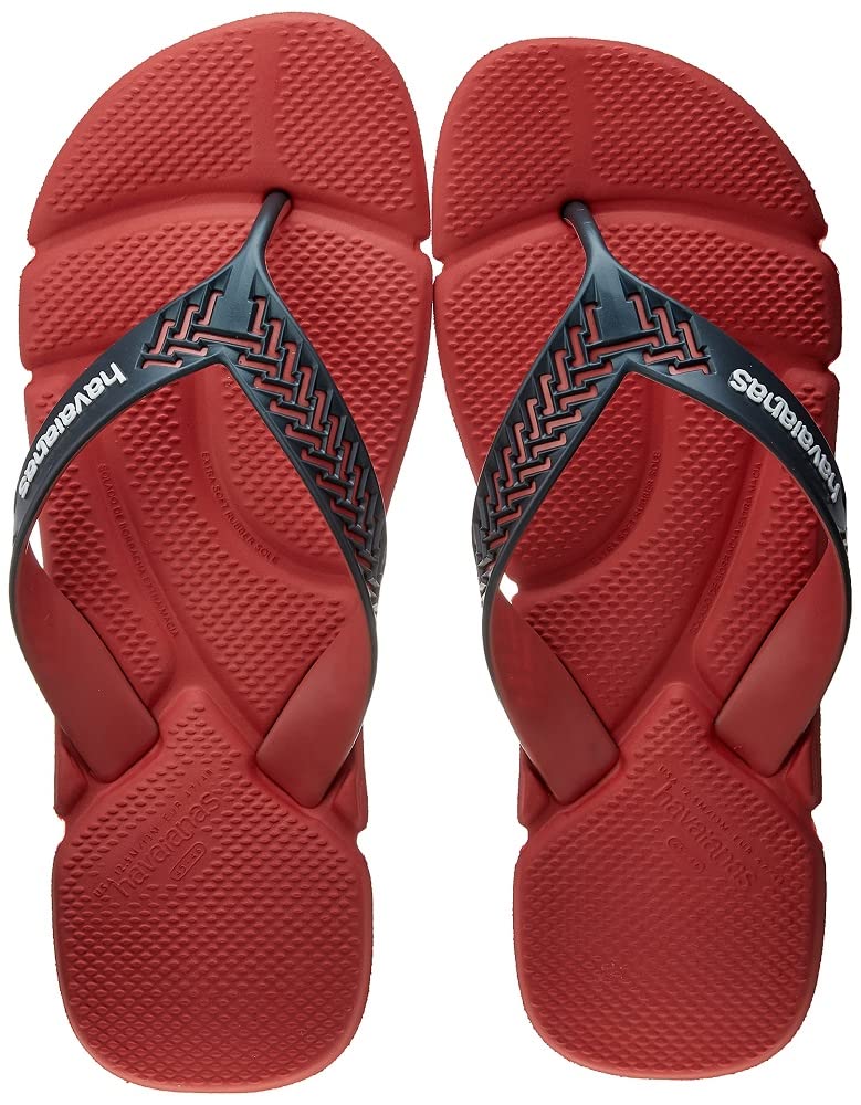 Havaianas Power 2 Men FlipFlop White/Begonia Orange 4.5/5 UK